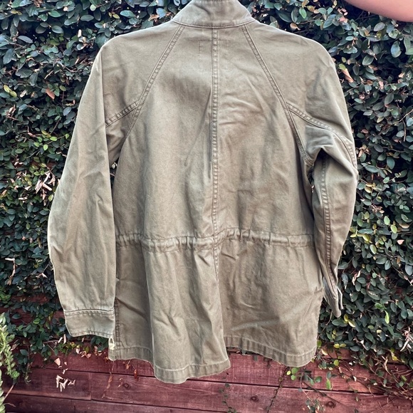 Madewell Northover Jacket Military Style Olive Green in XS (LIKE NEW!) - Picture 4 of 9